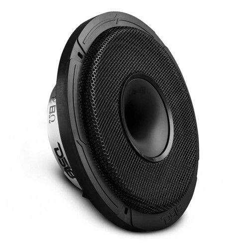 DS18 8in 200 Watts RMS 8 ohm Mid-Range Loudspeaker Shallow Grill Included PRO-HY8MSL