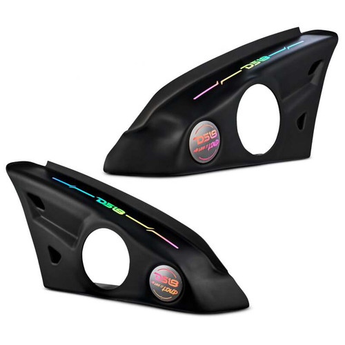 DS18 2015+ Polaris Slingshot Arm Rest Enclosure Fits 2x 6.5in Speakers (Not Included) SLG-AR6V2
