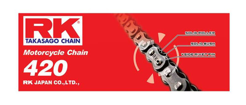 RK Chain RK-M 420-100FT - Natural 420-100FT