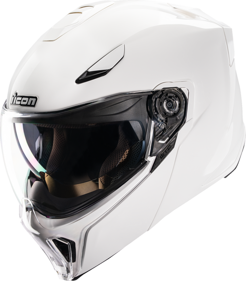 Icon Threshold Modular Helmet - Solid - Gloss White - Xs 0100-2818