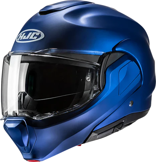 Hjc F100 Modular Helmet - Solid - Semi-Flat Metallic Blue - Xl EH06NUS7SMBV
