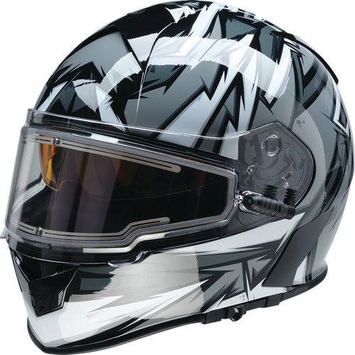 Z1R Warrant Snow Helmet - Neuron - Gray/White - 2Xl 0101-17208