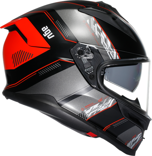 Agv K7 Helmet - Kyber - Matte Black/Red - Xl 2118399004-008-XL