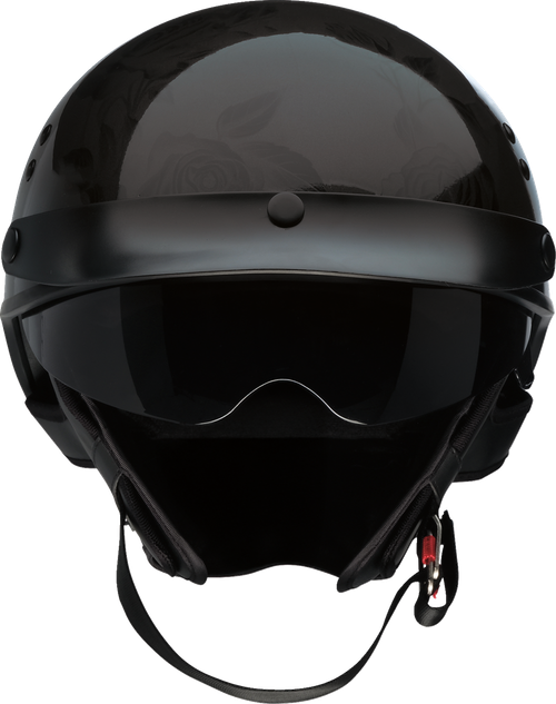 Z1R Vagrant Nc Helmet - Rose - Black - Large 0103-1453
