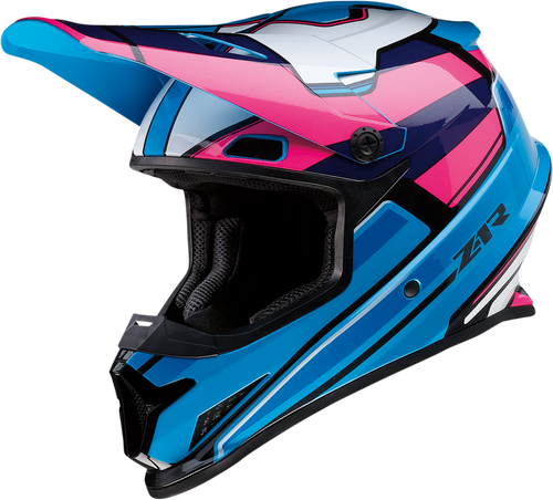 Z1R Rise Helmet - Mc - Pink/Blue - 4Xl 0110-7191