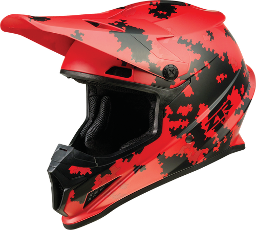 Z1R Rise Helmet - Digi Camo - Red - 2Xl 0110-7285