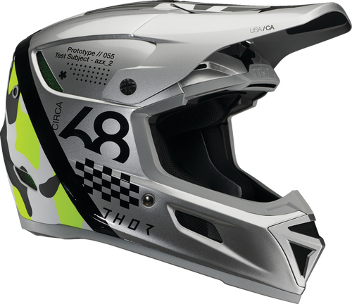 Thor Reflex Sport Helmet - Riot - Mips - Gray/Acid - Xl 0110-8773