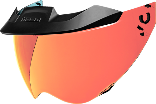 Icon Motoshield Shield - Domain - 22.06 - Rst Red 0130-1041