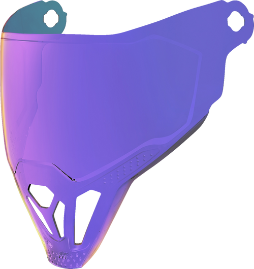 Icon Forceshield Shield - Airflite - 22.06 - Rst Purple 0130-1092