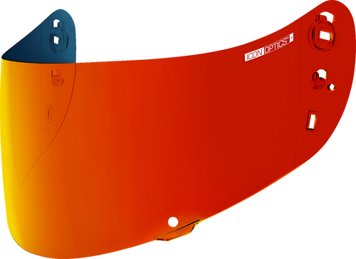 Icon Optics Shield - Calypso Red 0130-1353