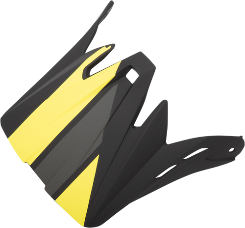 Z1R Child Rise Visor Kit - Evac - Matte Black/Hi-Vis/Gray 0132-1408