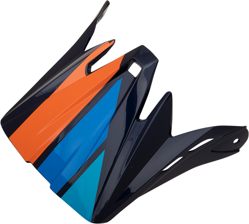Z1R Child Rise Visor Kit - Evac - Gloss Navy/Blue/Orange 0132-1409