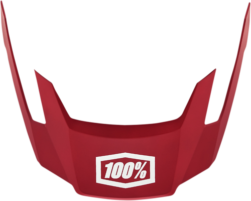 100% Altec Visor - Deep Red - Xs/S 89025-00003