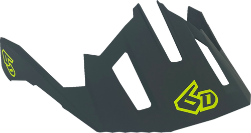 6D Helmets Atb-2T Visor - Ascent - Neon Yellow - M-2Xl 77-0133