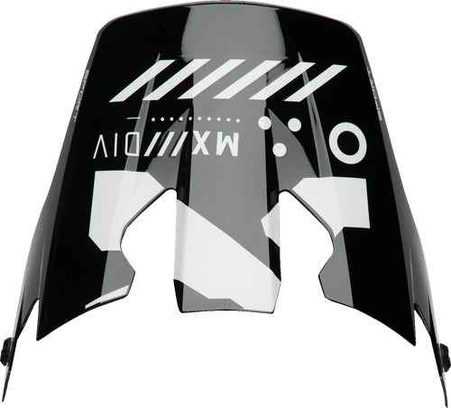 Thor Reflex Sport Visor - Strike - Black/Red 0132-1833