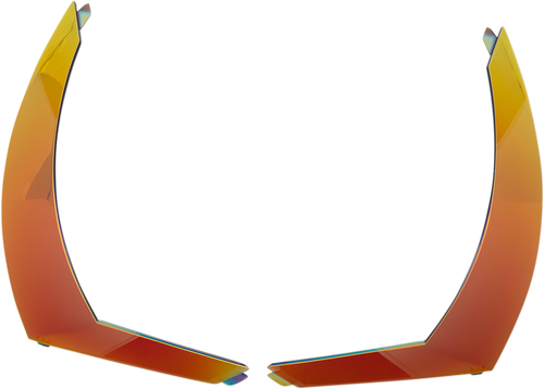 Icon Airform Rear Spoiler - Rst Red 0133-1207