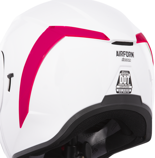 Icon Airform Rear Spoiler - Dayglo Red 0133-1310