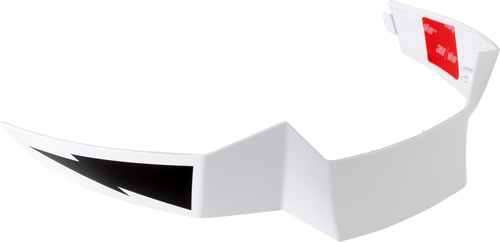 Icon Airflite Rear Spoiler - Redoodle - White 0133-1430