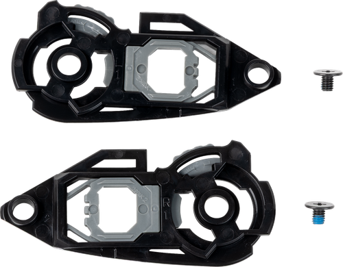 Agv Streetmodular Visor Mechanism Kit - Black/Gray 2018600012619