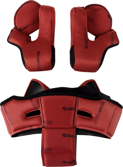 Icon Domain Liner/Cheek Pads - Red - Medium 0134-3149