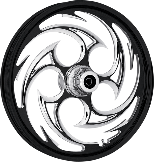 Rc Components Wheel - Savage Eclipse - Front - Dual Disc/Without Abs - Black Eclipse - 23X3.75 - '08-'23 Flt 23375-9031-85E