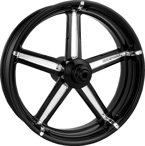 Performance Machine (Pm) Wheel - Formula - Front - Dual Disc/With Abs - Platinum Cut - 18X5.5 1204-7814R-FRM-BMP