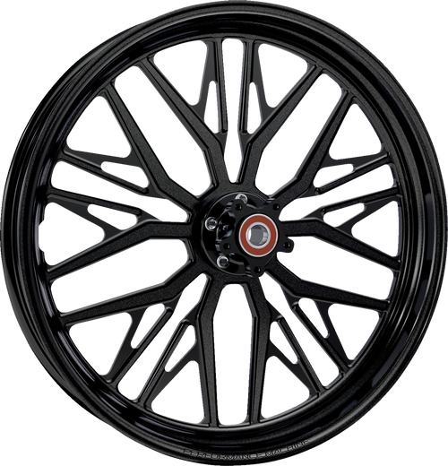 Performance Machine (Pm) Wheel - Nivis - Front - Dual Disc/Without Abs - Black Ops - 21X3.5 1202-7106R-NVSAJAP-S