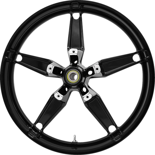 Coastal Moto Wheel - Daytona - Front - Dual Disc/Without Abs - Black - 21X3.5 3D-DAY213SB