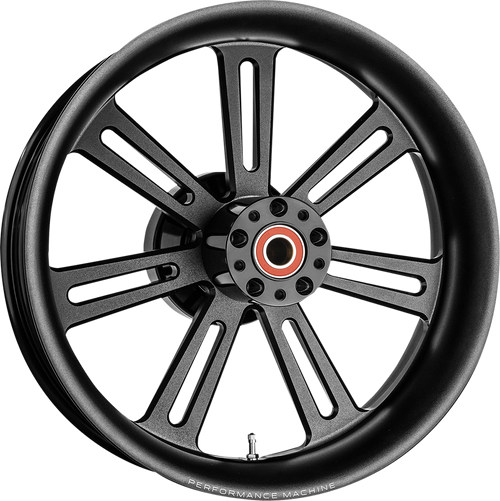 Performance Machine (Pm) Wheel - Sierra - Rear - Single Disc/With Abs - Black - 18X5.5 1269-7814R-SRR-SMB