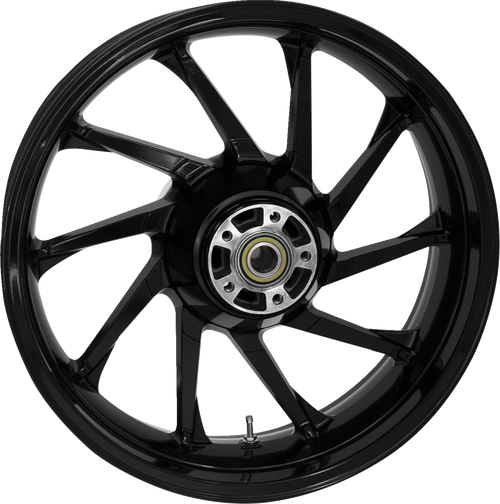 Coastal Moto Wheel - Hurricane 3D - Rear - Single Disc/With Abs - Black - 18X5.5 3D-HUR185SB-ABST