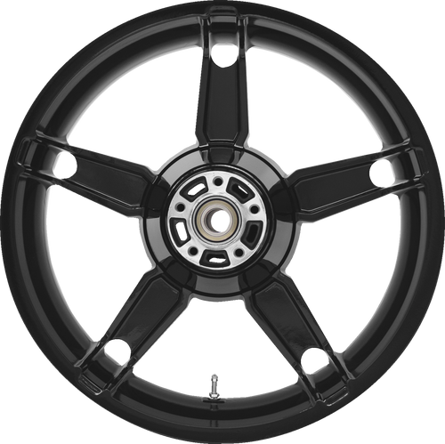 Coastal Moto Wheel - Daytona - Rear - Single Disc/With Abs - Black - 18X5.5 3D-DAY185SB-ABST