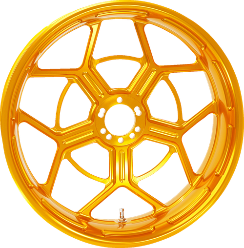 Arlen Ness Wheel - Speed 5 - Forged - Gold - 18X5.5 71-583