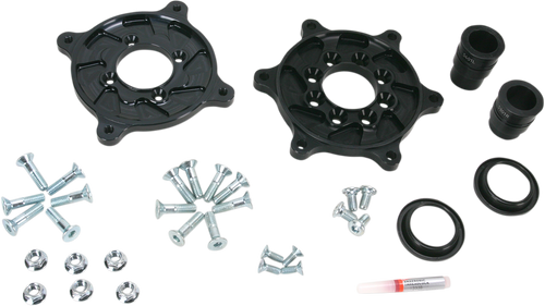 Excel Carrier Ring Set - Pro Series - Rear - Black 2RC-3051