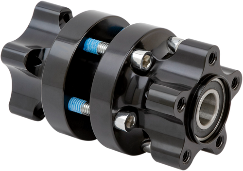 Arlen Ness Hub - Cartridge - Rear/Single Disc - Black - Softail/Hydra Glide Revival 71-704