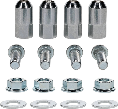 Moose Offroad Wheel Stud/Nut Kit - Front/Rear - Polaris 85-1127