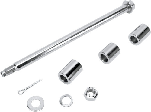 Drag Specialties Axle Kit - Rear - Chrome - '00-'05 Dyna 0214-0047