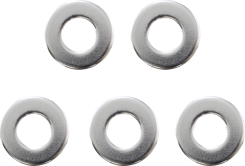 Drag Specialties Axle Washer - Rear - Chrome - Id 0.65" 0214-1973