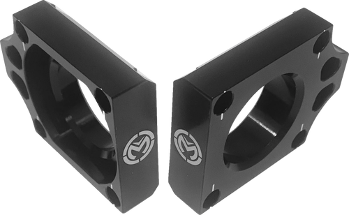 Moose Offroad Adjuster Kit - Swingarm/Axle Block - Suzuki W16-3602B