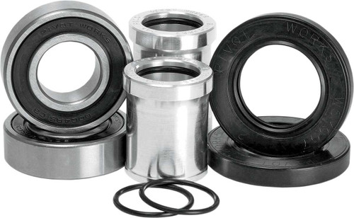 Pivot Works Wheel Bearing With Collar Kit - Front - Honda Cr PWFWC-H02-500