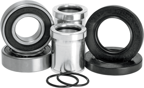 Pivot Works Wheel Bearing With Collar Kit - Front - Ktm/Husaberg PWFWC-T07-500