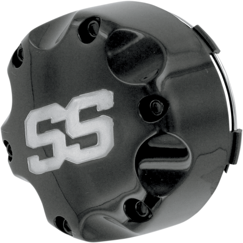 Itp Center Cap - Replacement/Wheel - Ss112 - Black With Silver Lettering - 4/115 B110SS