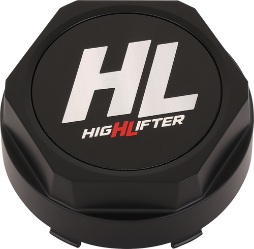High Lifter Center Cap - Replacement/Wheel - Snap-In - 4/137 | 4/156 - Black HLCAP-110