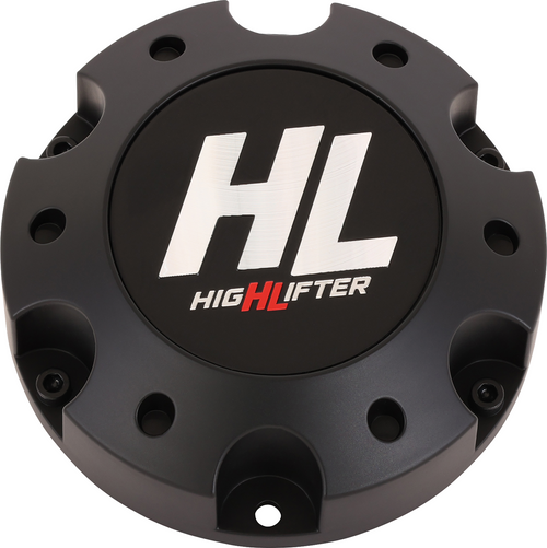 High Lifter Center Cap - Replacement/Wheel - Large/Bolt-In - 4/136 - Black HLCAP-140
