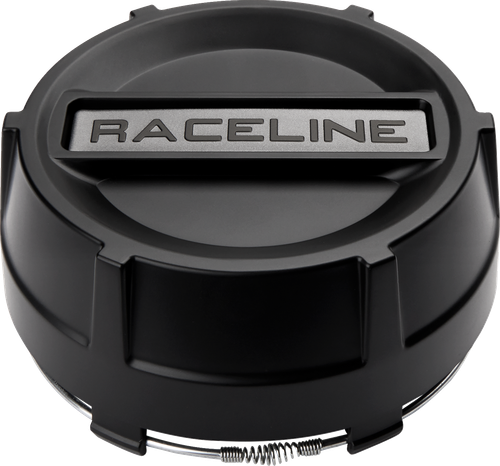 Raceline Wheels Center Cap - Replacement/Wheel - Utv - 5/114.3 - Black CPR-A14B-114.3