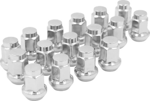 Raceline Wheels Lug Nuts - Conical - M10 X 1.25 - Chrome - 16 Pack RLUG-BX14C