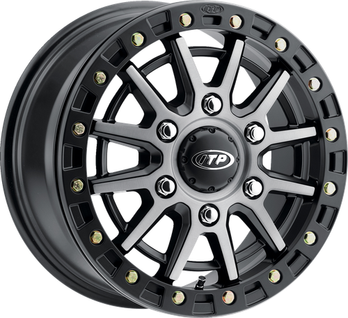 Itp Wheel - Sd10 Beadlock - Front/Rear - Brushed Gray W/Black - 16X7 - 6/5.5 - 78.9 Mm 1622626720B