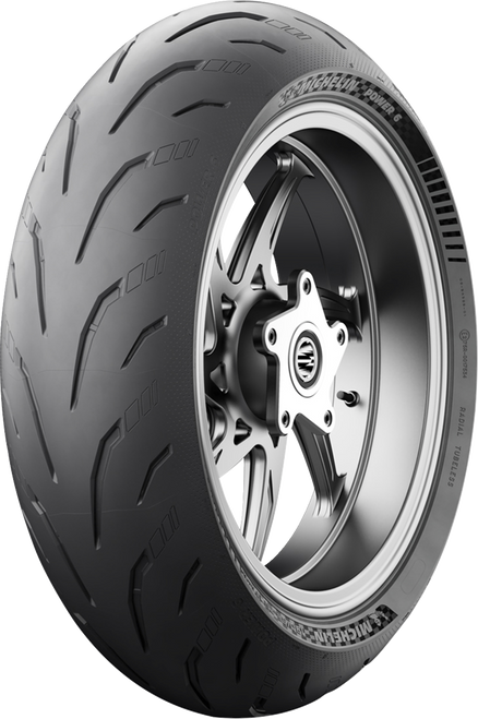 Michelin Tire - Power 6 - Rear - 180/55Zr17 - 73W 8968