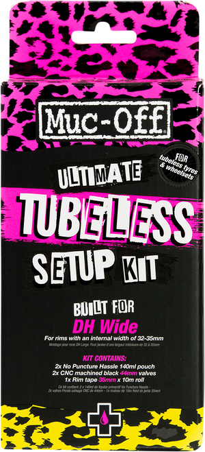 Muc-Off Usa Ultimate Tubeless Setup Kit - Dh/Plus - 35 Mm Tape 20087