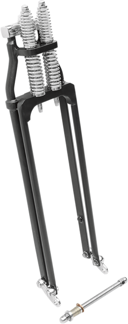 Drag Specialties Springer Forks - Black - Extends +2" 0401-0080