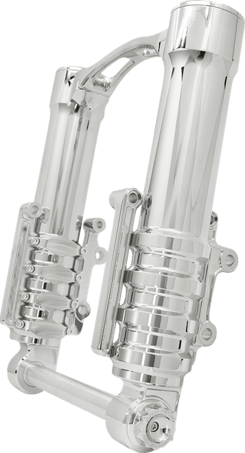 Arlen Ness Fork Legs - 49 Mm - Chrome - For Factory Brake Caliper 120-011